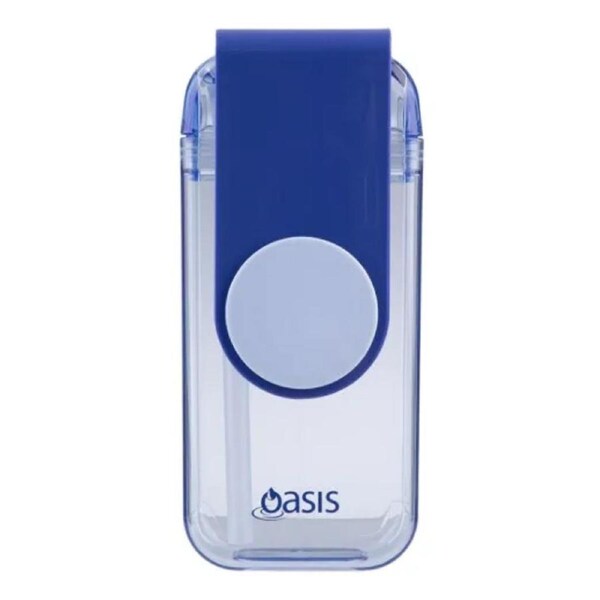 Oasis Tritan Kid's Straw Juice Box - 300ml Blue