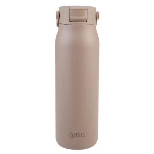 Oasis Sorrento Double Wall Insulated Water Bottle - 900ml Latte