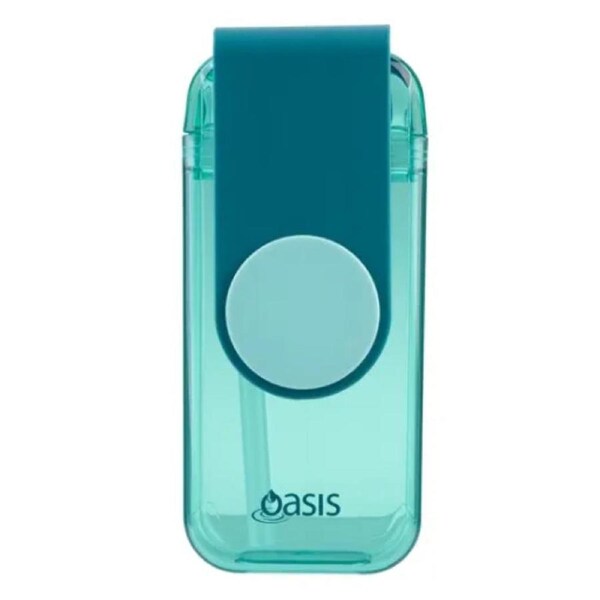 Oasis Tritan Kid's Straw Juice Box - 300ml Green