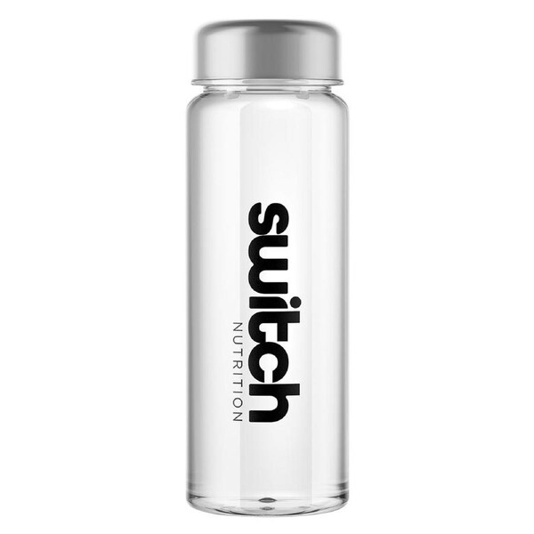 Switch Nutrition Clear Acrylic Water Bottle 500ml