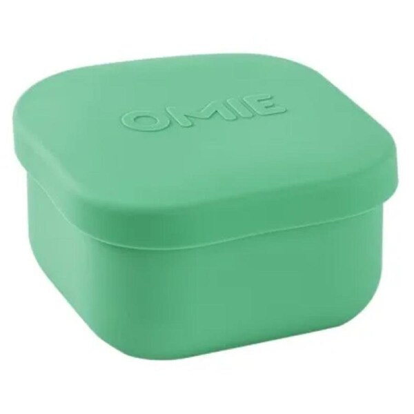 Omie - OmieSnack Silicone Container Green
