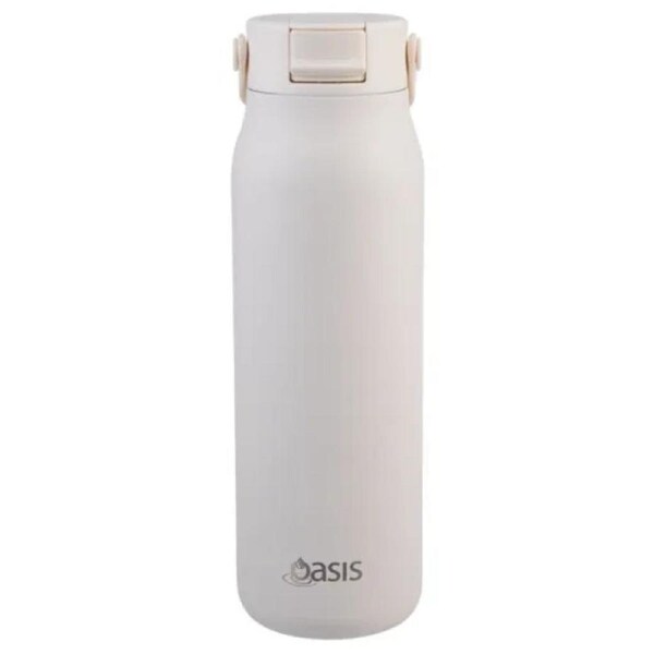 Oasis Sorrento Double Wall Insulated Water Bottle - 900ml Alabaster