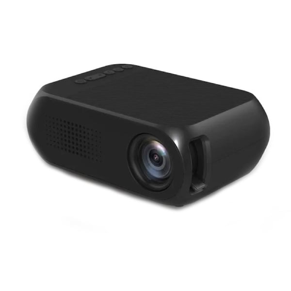 Deal365 YG320 Mini Home HDMI Theater TV Portable LED Projector 400-600Lumens AV USB HDMI