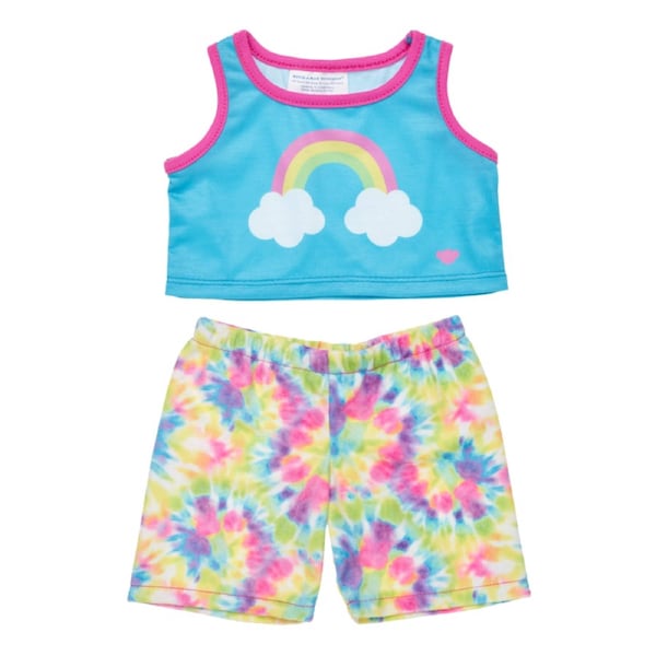 Build-A-Bear Workshop - Rainbow PJ Clothing Set