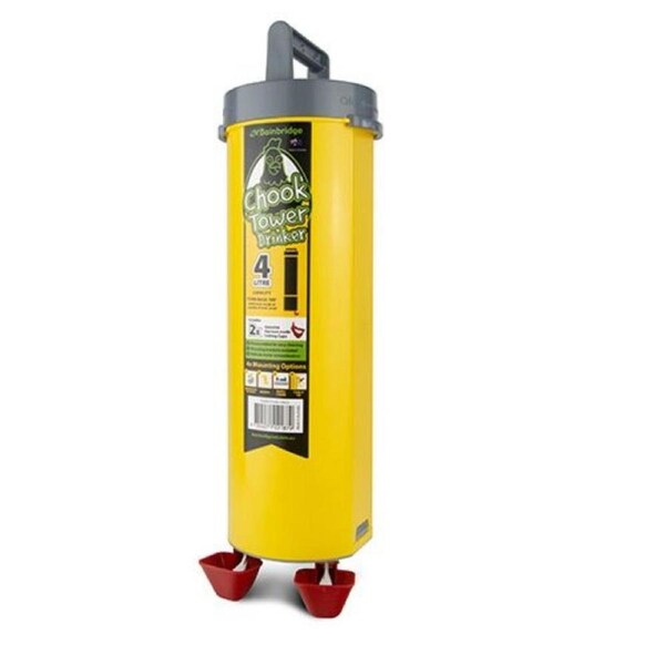 Bainbridge 4 Litre Chook Tower Poultry Drinker - A8612