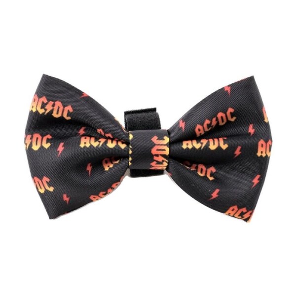 Stubby Club ACDC Pet Dog Bowtie Necktie Ribbon Collar Accessory One Size