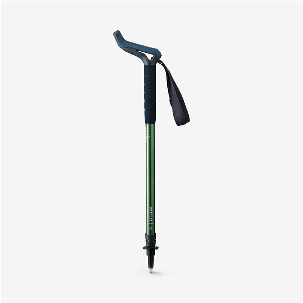 Decathlon 1 Hiking Pole Mt100 Ergonomic Green