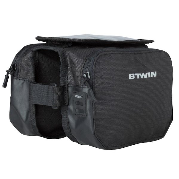 Riverside 520 Double 2L Bike Frame Bag Black