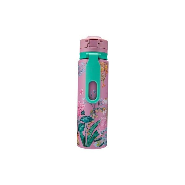 Maxwell & Williams Double Wall Insulated Botanica Chug Bottle Pink 750ml
