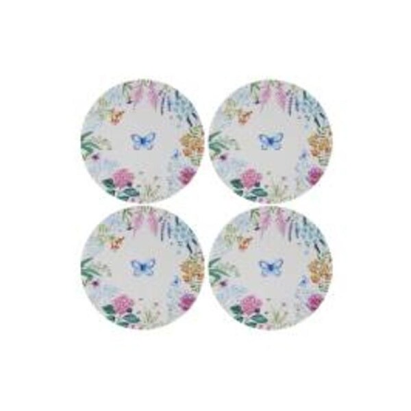 Maxwell & Williams Round Cork Back Botanica Placemats 32cm Pack of 4