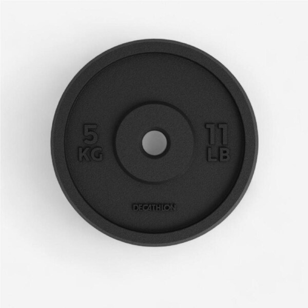 Corength Weight Training 5 Kg 28 Mm 80% Recycled Cast Iron Plate