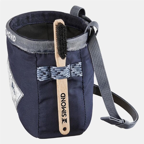 Simond Climbing Chalk Bag Vertika Chalk Barrier Size L Blue