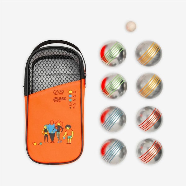 Decathlon Koodza Recreational Petanque Boules 8 Pack