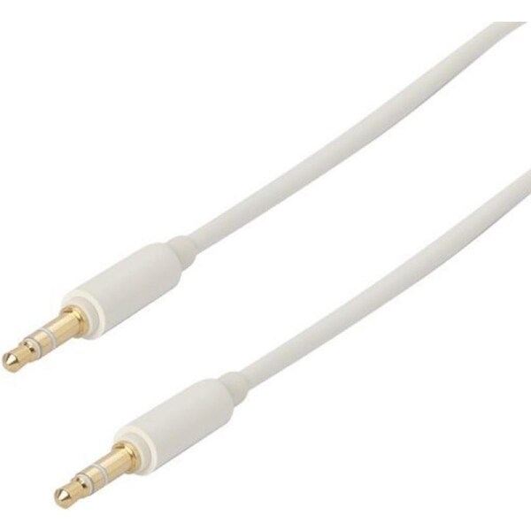 Prolink 3.5mm ST Compact Plug Output Stereo or Speaker Barrel Phone Case White