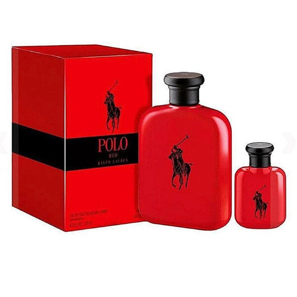 Ralph Lauren Polo Red 2 Piece Gift Set (Eau De Toilette 125ml & 15ml)