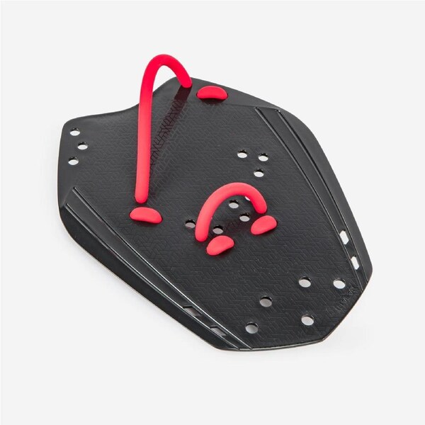 Decathlon Swimming Hand Paddles 900 L Black Red