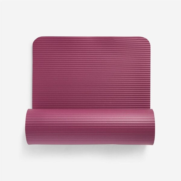 Domyos Pilates Floor Mat Comfort 500 170 Cm X 58 Cm X 15 Mm Burgundy