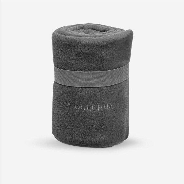 Quechua Recycled Fleece Blanket 150 X 130 Cm