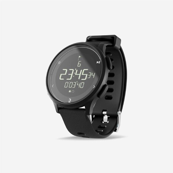 Decathlon W500M Running Stopwatch Black