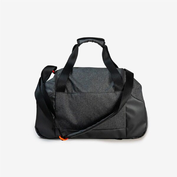 Decathlon Water Repellent Rigid Bottom Sports Bag 35L Academic Black