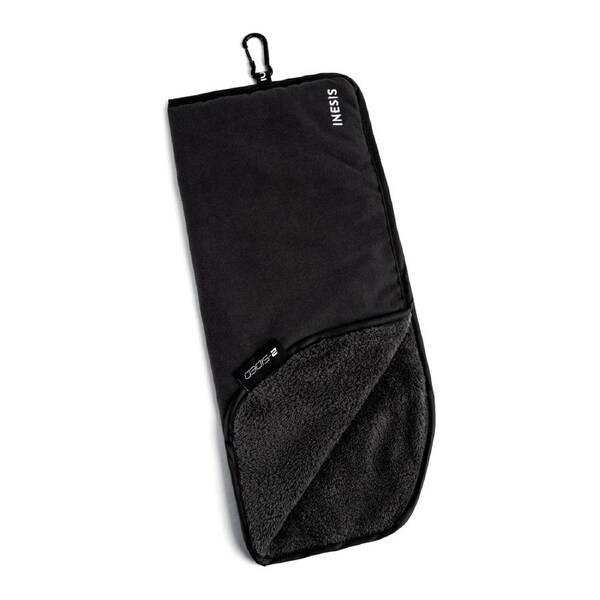 Inesis Two Sided Golf Towel Black/Black