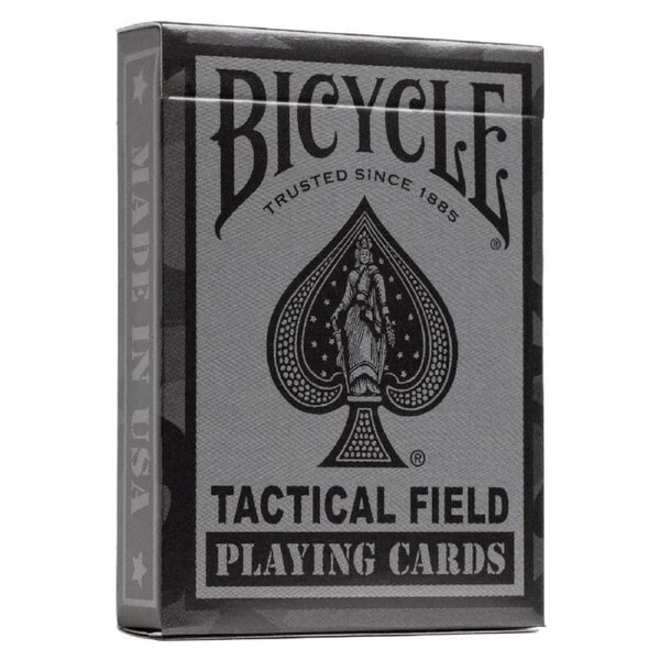 Playing Cards - Bicycle Tactical Field 2024 Blackout