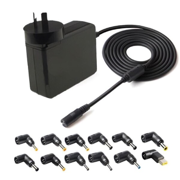 Generic 100 Watt AC/DC Universal Laptop GaN Charger with SAA Approval - 10 Tips (NBC-Universal-100W-SAA)