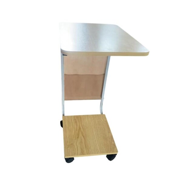 Mobile Coffee Table Tea Table Computer Desk with Wheels for Living Room Home