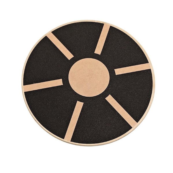 Sports Wooden Thickened Balance Board Fitness Balance Plate Anti-slip