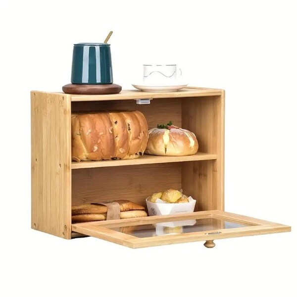 Where elegance meets utility: the Bamboo Storage Box is a design marvel