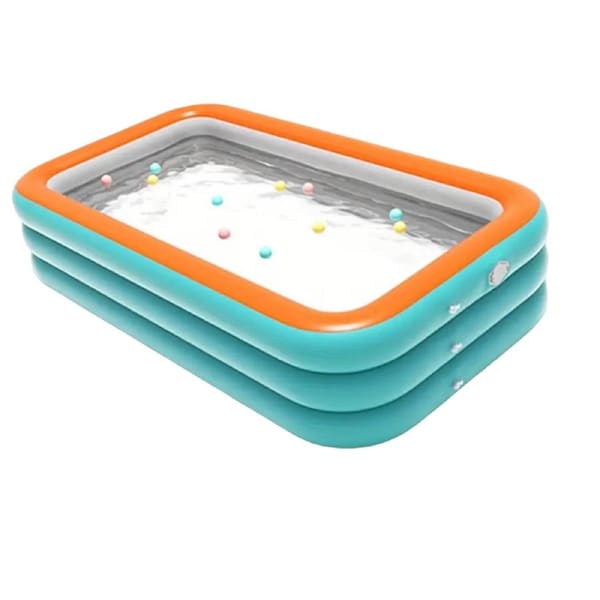 Inflatable Family Swimming Pool for Summer Fun (210 cm)