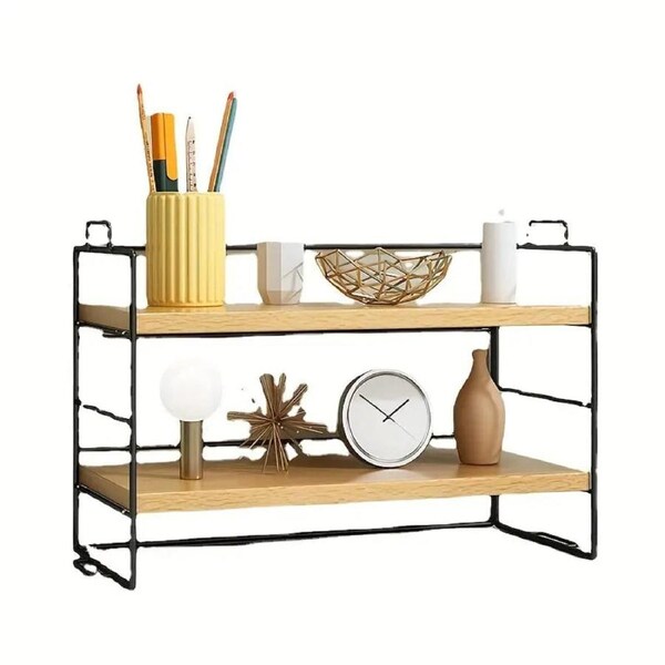 Desktop Shelf Organizer with Multi-layer Design