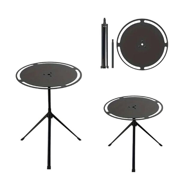 Adjustable Height Telescopic Outdoor Tripod Folding Table