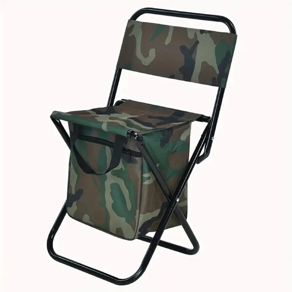 Portable Folding Camping Chair - Camouflage