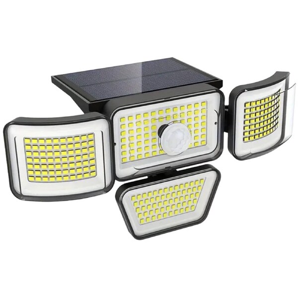 278LEDs Solar Outdoor Motion Sensor Security Flood Lights