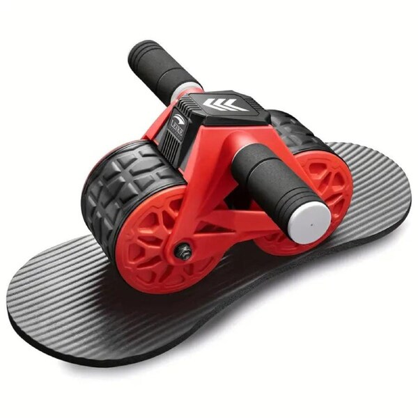 Automatic Rebound Abdominal Roller with Kneeling Pads