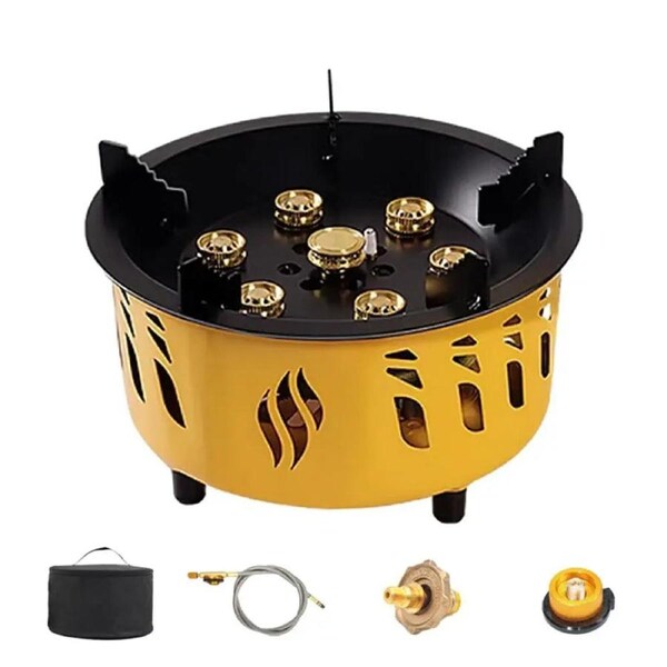 20000W Camping Gas Burner 7-Core