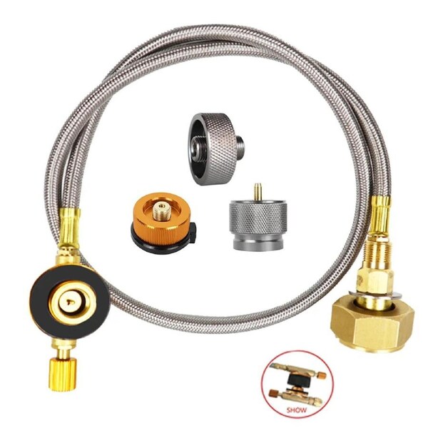 Outdoor Gas Stove Cylinder Refill Adapter