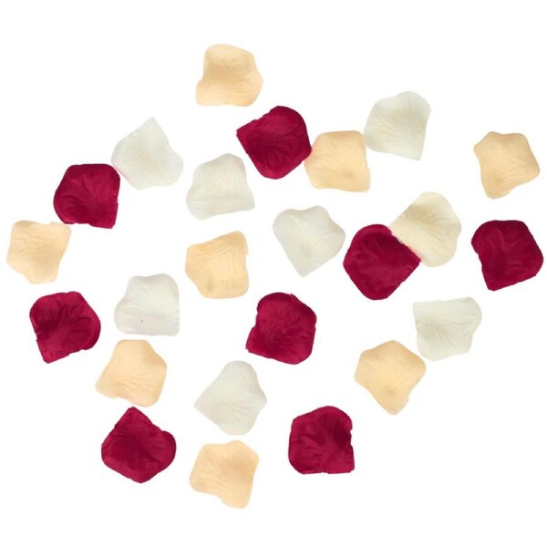Assorted Artificial Silk Rose Petals 500g