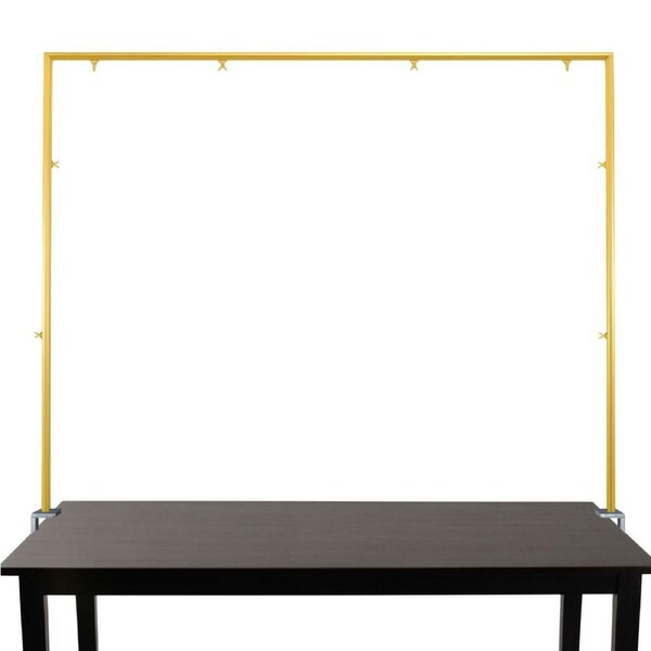 Adjustable Gold Metal Table Arch Frame