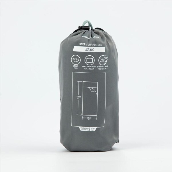 Quechua Basic Polyester Bag Liner For Sleeping Bag