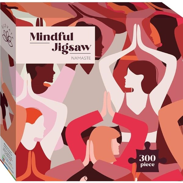 300 Piece Jigsaw Puzzle: Elevate Mindful Jigsaw - Namaste