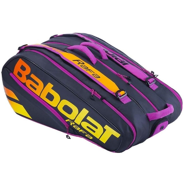 Babolat Pure Aero Rafa Tennis Racquet Bag 12 Pack Rafael Nadal in Multicolour (73L)