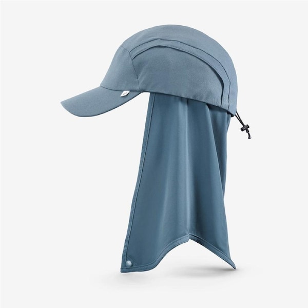 Decathlon Hiking Cap, Mt900 Light Grey