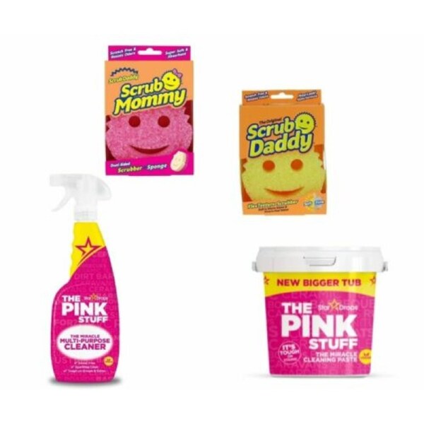 The Pink Stuff & Scrub Daddy Pack