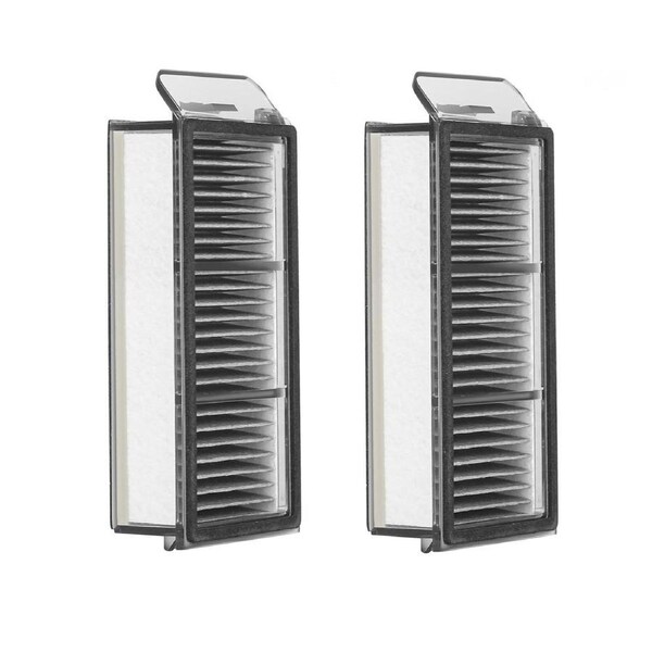 Filters For MOVA V50 Ultra & Mobius 60 Robot Vacuums, Pack of 2 Dust Box Hepa
