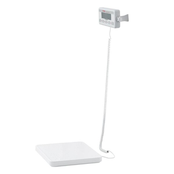 Portable Medical Scale, Professional Digital Physician Scale for Weighing - with Anti-slip Platform, 2 Units, Hold & Tare Function, 440LBS Capacity Physician Weight Scale for Gyms Homes Hospital