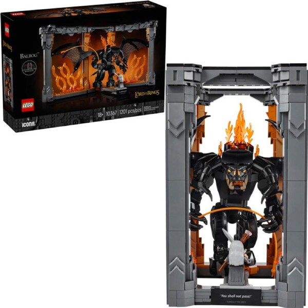 LEGO 10367 - The Lord of the Rings: Balrog Book Nook