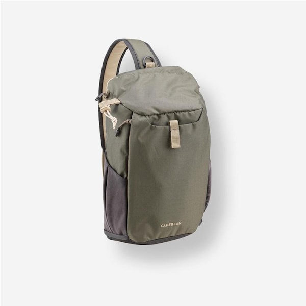 Decathlon Fishing 9 L Shoulder Bag Khaki 100 Sling Bag