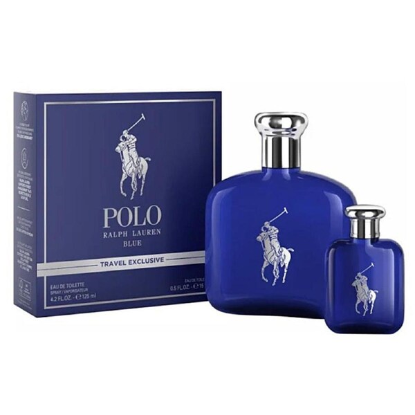 Ralph Lauren Polo Blue 2 Piece Gift Set (Eau De Toilette 125ml & 15ml)